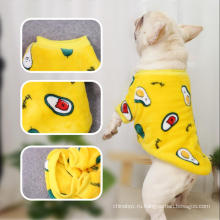 Одежда для собак авокадо Французский бульдог Одежда для кошек